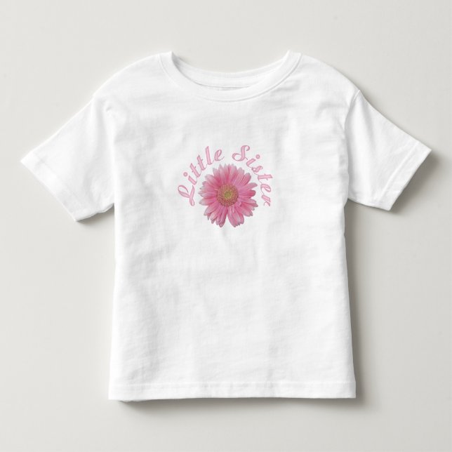 Gerbera Daisy Little Sister T-shirts (Front)