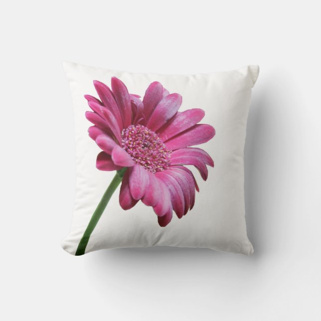 Gerbera Daisy Pillow (Front)