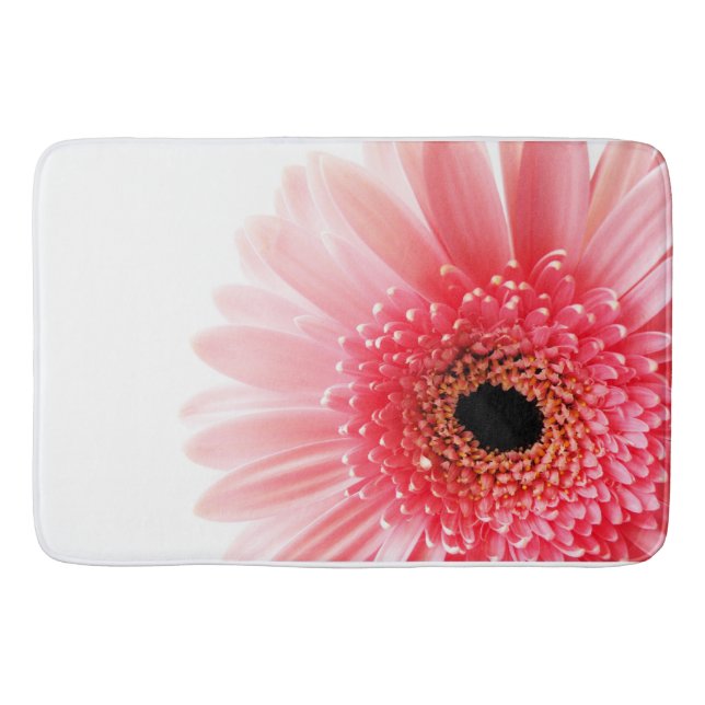 Gerbera Daisy Poster Bath Mat (Front)