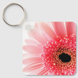 Gerbera Daisy Poster Key Ring