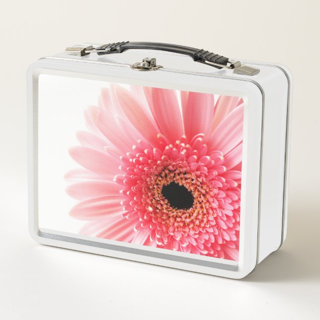 Gerbera Daisy Poster Metal Lunch Box (Front)