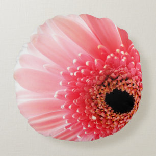 Gerbera Daisy Poster Round Cushion