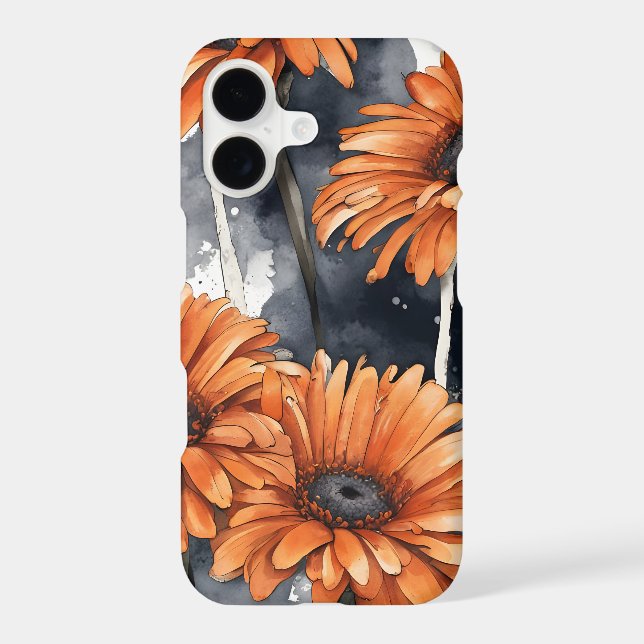 Gerbera Daisy - Watercolor flowers (Back)