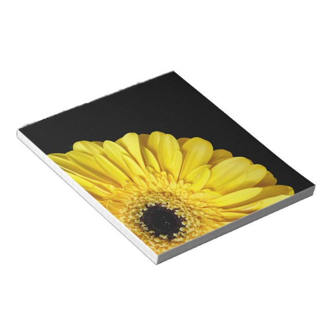 Gerbera Flower Notepad (Angled)