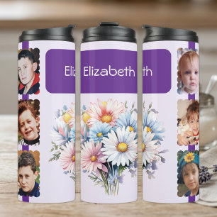 Gerbera flowers 6 photos name purple thermal tumbler