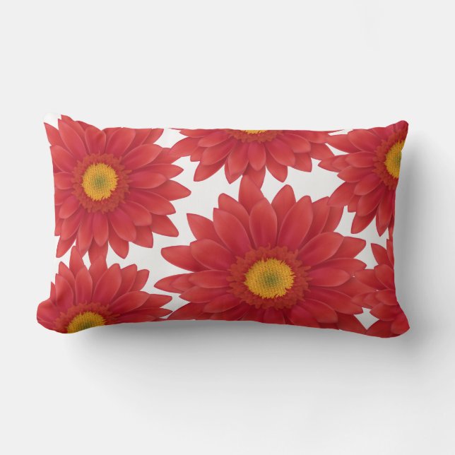 Gerbera  lumbar cushion (Front)