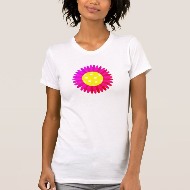 Gerbera Pickleballer T-Shirt (Front)