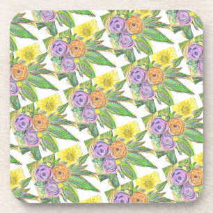 Gerberas Daisy Coaster