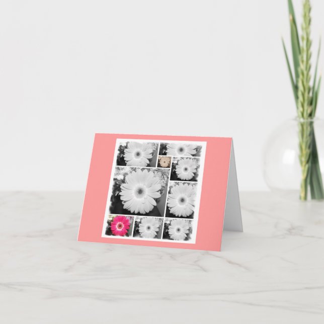 Gerberas Thank You Card (Front)