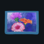 Gerberas Wallet Beautiful Flowers<br><div class="desc">Three Colour Gerberas Wallets</div>