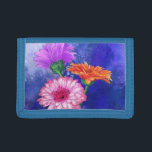 Gerberas Wallet Beautiful Flowers<br><div class="desc">Three Colour Gerberas Wallets</div>