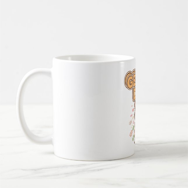 Gerbil Dad Kawaii Coffee Mug (Left)