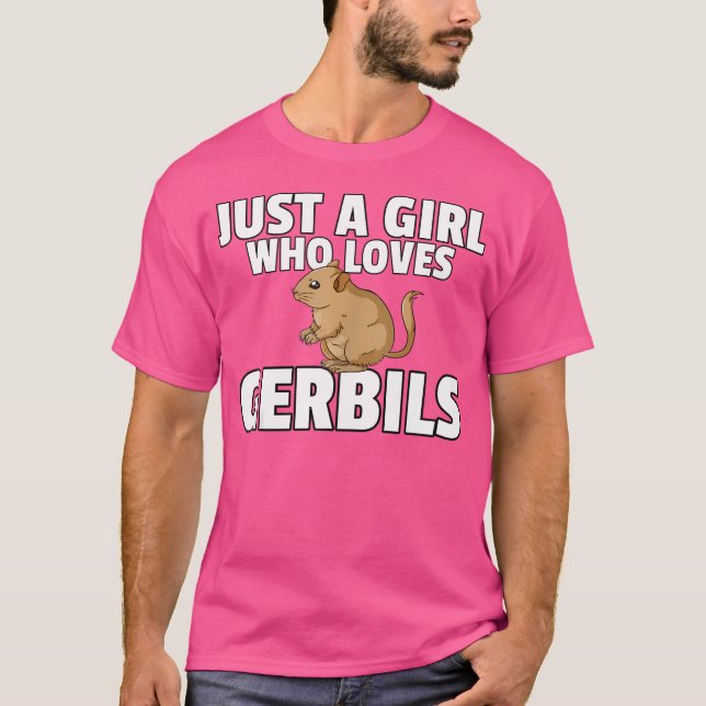 Gerbil Desert Mouse Owner T-Shirt (Front)