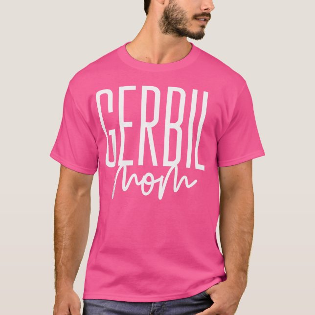 Gerbil Mum Cute Mama T-Shirt (Front)