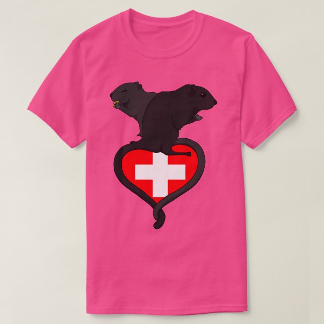 Gerbil Switzerland dark T-Shirt (Design Front)