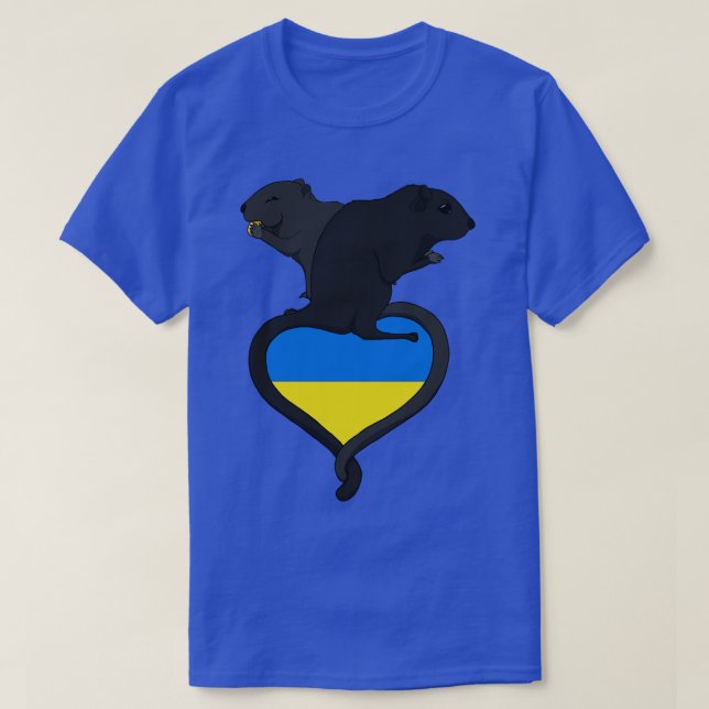 Gerbil Ukraine dark T-Shirt (Design Front)
