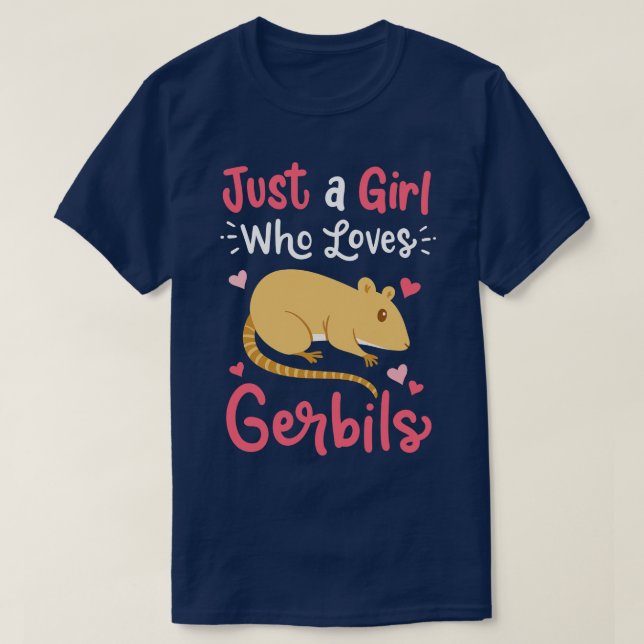 Gerbils Gerbil Lover 1 T-Shirt (Design Front)