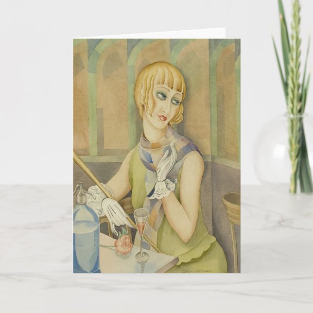 Gerda Wegener-Lili Elbe Card (Front)