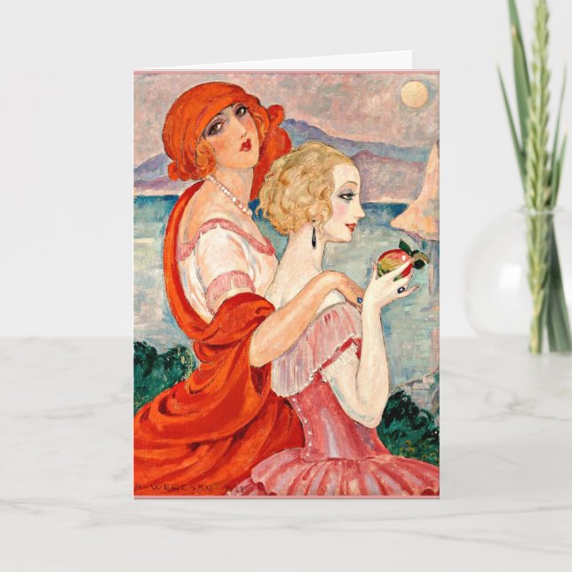 Gerda Wegener — Sur la Route d'Anacapri Card (Front)