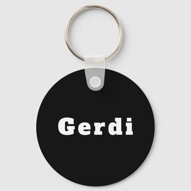 Gerdi Key Ring (Front)