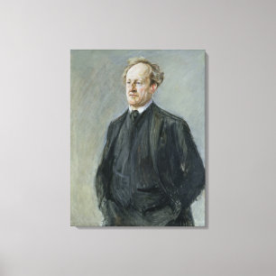 Gerhart Hauptmann, 1912 Canvas Print