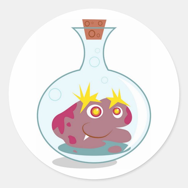 Germ Classic Round Sticker (Front)