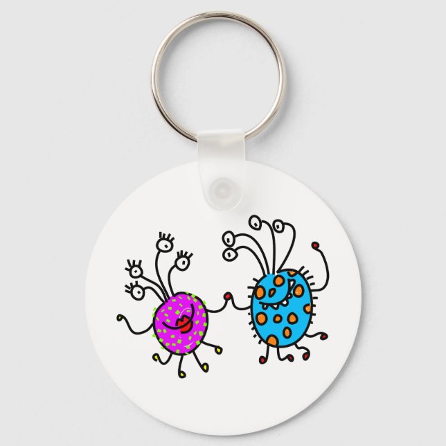 Germ Love Key Ring (Front)