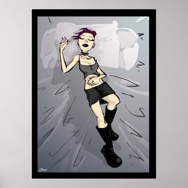 Germaine (Classic Illustration) Poster (Front)