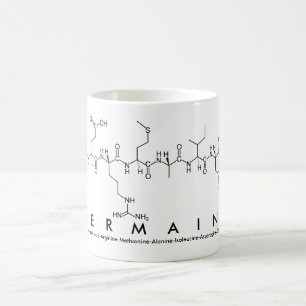 Germaine peptide name mug