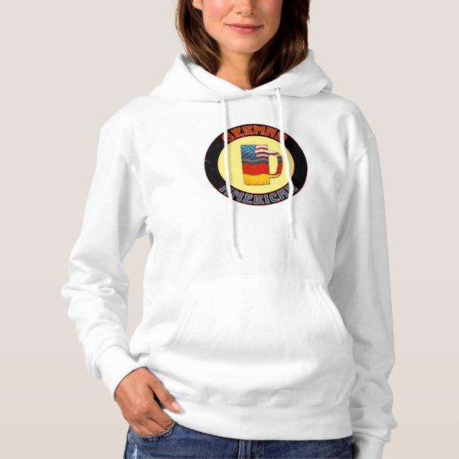 German American Beer Stein Hoodie (Front)