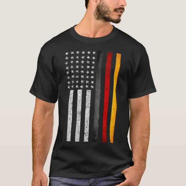 German American Flag T-Shirt (Front)
