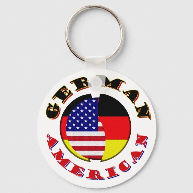 german american key ring (Front)