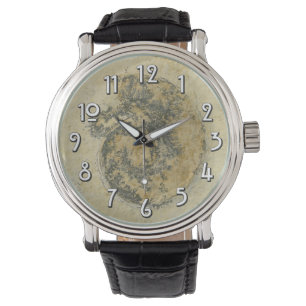 German Ammonite with Dendrites Watch
