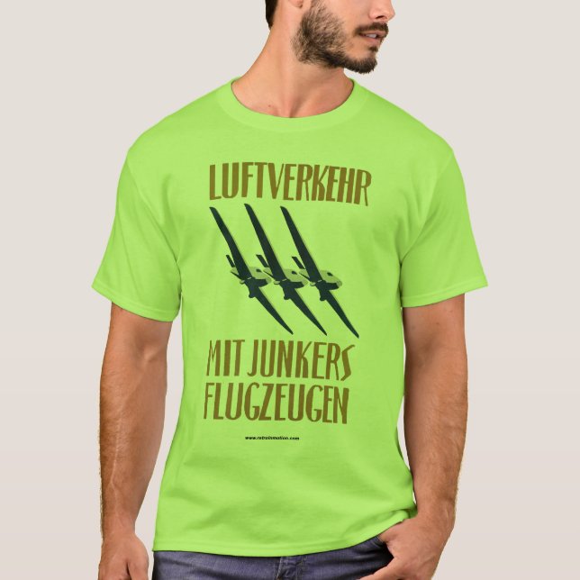 German Aviation - 1919 Junkers T-Shirt (Front)