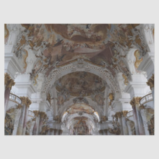 german baroque cathedral tissue paper