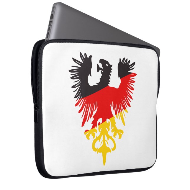 German Black Eagle Laptop Sleeve (Front Right)
