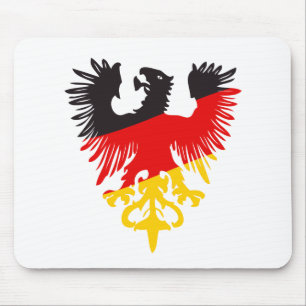 German Black Eagle Mouse Pad