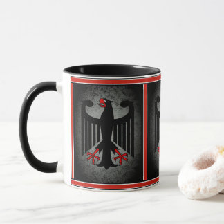 German, black eagle of German flag, Germany 11oz Mug