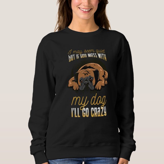 German Boxer Dog Breed  50 Sweatshirt (Front)