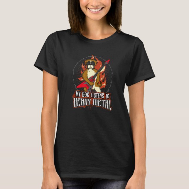 German Boxer Dog Breed  69 T-Shirt (Front)