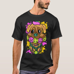 German Boxer Dog Dog Animal Design T-Shirt