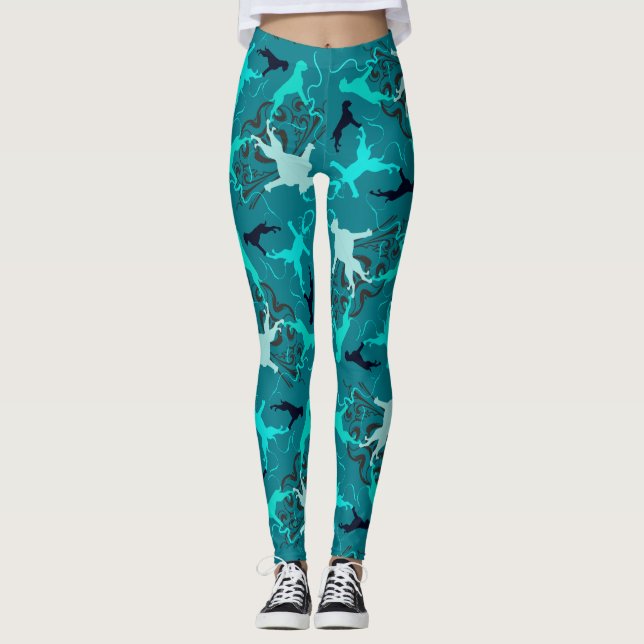 German Boxer Dog Leggings (Front)