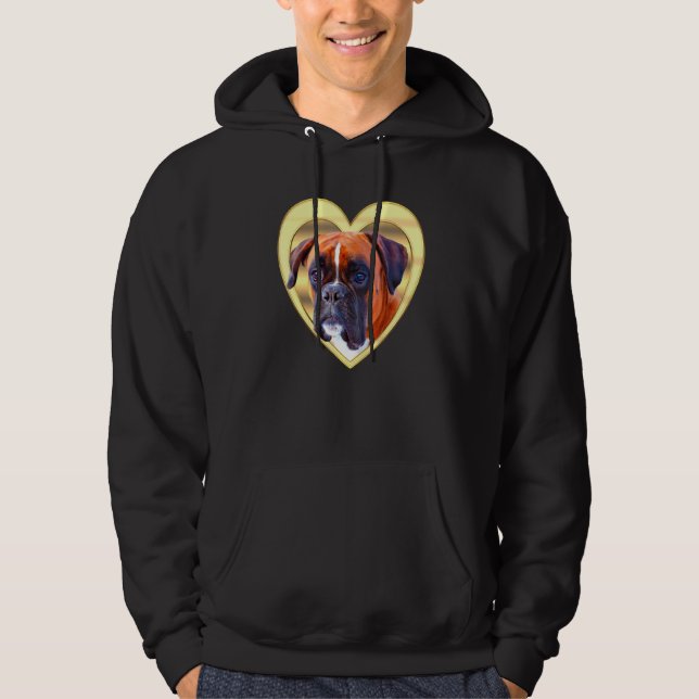 German Boxer   German Boxer Dog   Boxer Hoodie (Front)