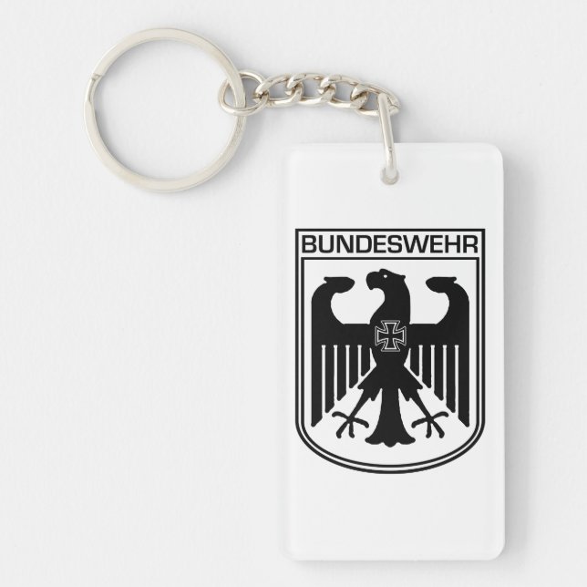 German Bundeswehr Logo Key Ring (Front)