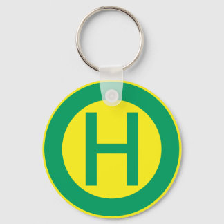 German Bus and Tram Stop sign stop Key Ring