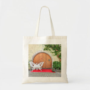 German Butterfly Door Tote Bag