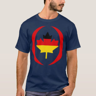 German Canadian Multinational Patriot Flag Series T-Shirt