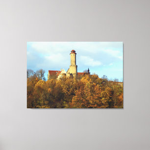 German castle - Bamberg Altenburg Canvas Print