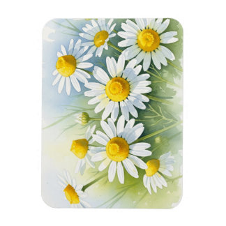 German Chamomile in Bloom Magnet