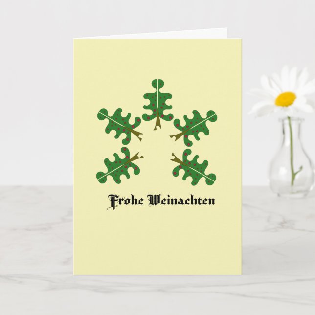 German Christmas Card (Small Plant)